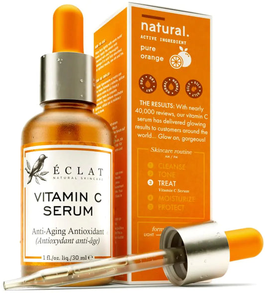 Vitamin C Face Serum - Dark Spot Remover Facial Serum Vit C Serum with Hyaluronic Acid Ferulic Acid & Vit E - Anti Aging and Skin Brightening Serum Pure Vitamin C Serum Skin Care 30 ml