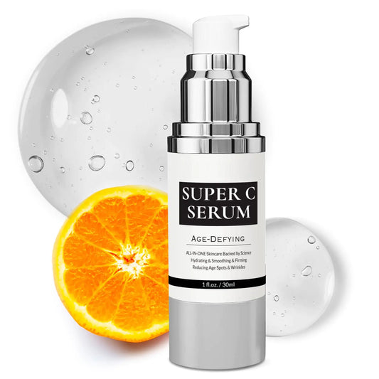 Vitamin Super C Serum for Women over 70 Super C Serum for Face Super Hydrates Softens and Firms Fights Wrinkles Advanced Super C Serum (30)