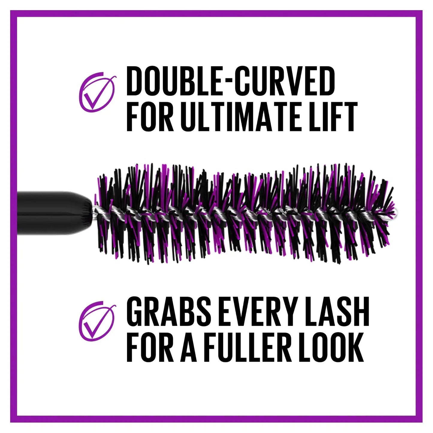 Maybelline The Falsies Lash Lift Washable Mascara Volumizing, Lengthening, Lifting, Curling, Multiplying, Eye Makeup, Ultra Black, 1 Count